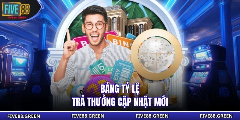 Bảng tỷ lệ trả thưởng cập nhật mới